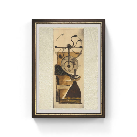 Coffee Mill di Marcel Duchamp su pregiata carta Amalfi