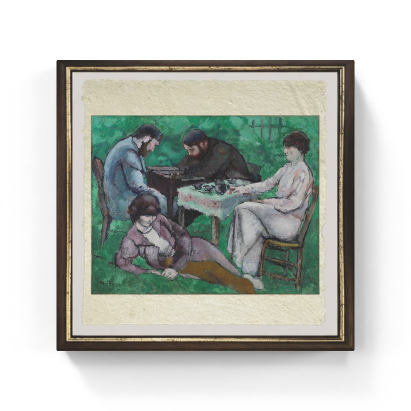 Chess game di Marcel Duchamp su pregiata carta Amalfi