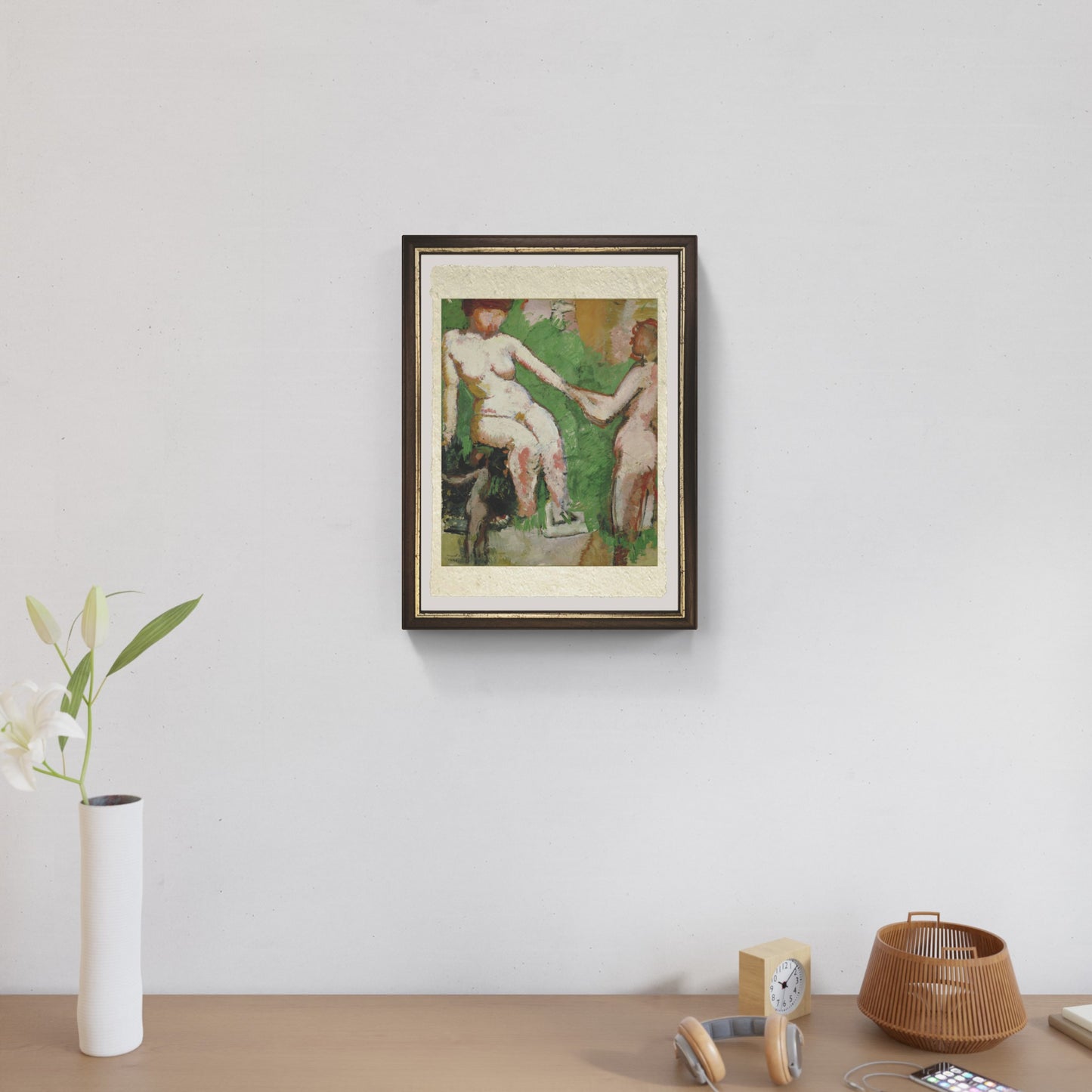 Due nudi di Marcel Duchamp su pregiata carta Amalfi