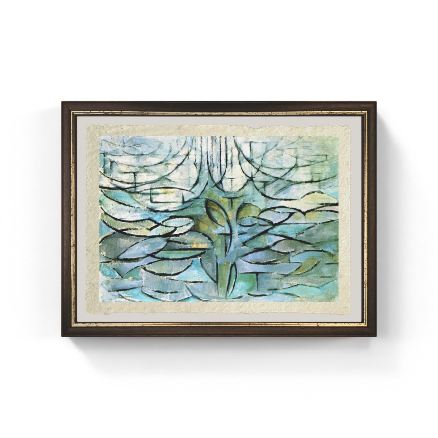 Apple Tree in bloom di Piet Mondrian su pregiata carta Amalfi