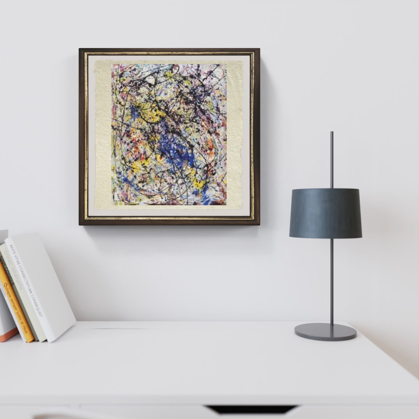 Riflesso dell'orsa maggiore di Jackson Pollock su pregiata carta Amalfi