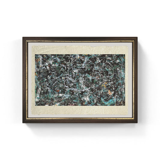 Full Fathom Five di Jackson Pollock su pregiata carta Amalfi