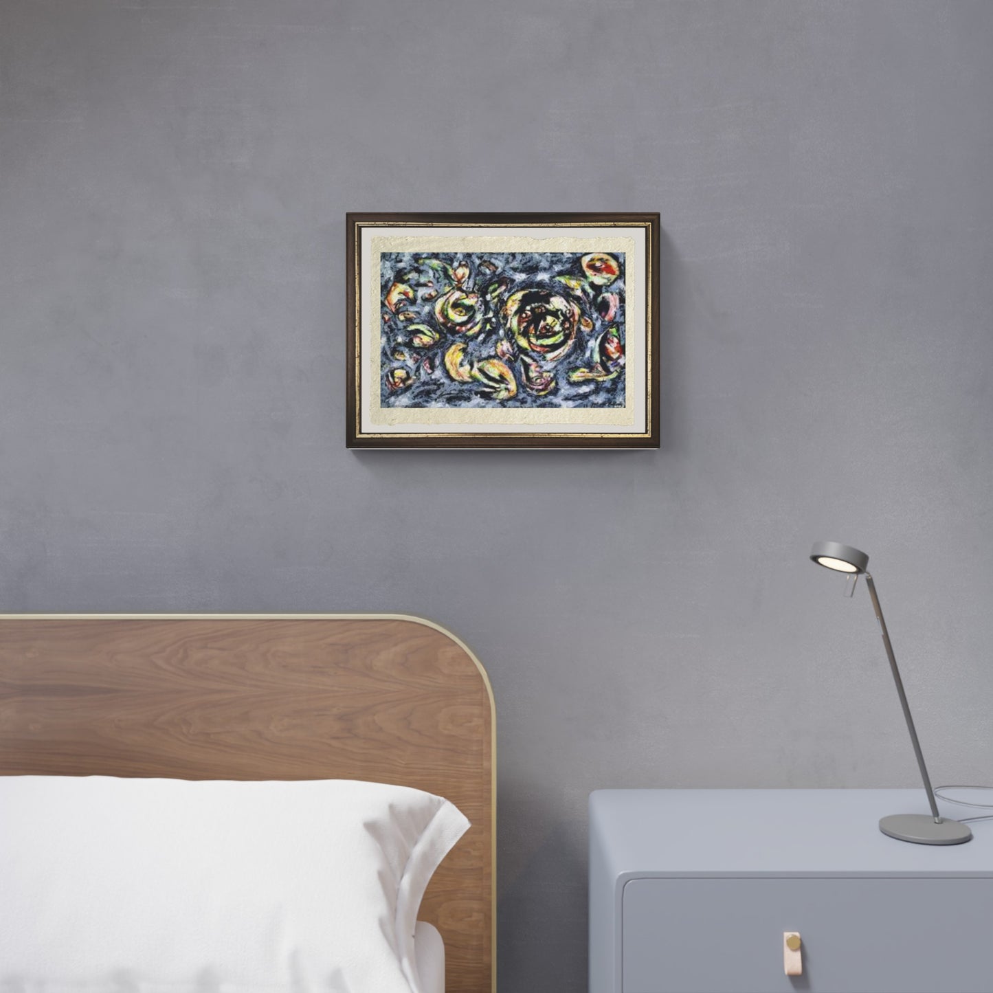 Ocean Greyness di Jackson Pollock su pregiata carta Amalfi