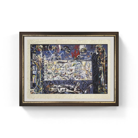 Guardiani del segreto di Jackson Pollock su pregiata carta Amalfi