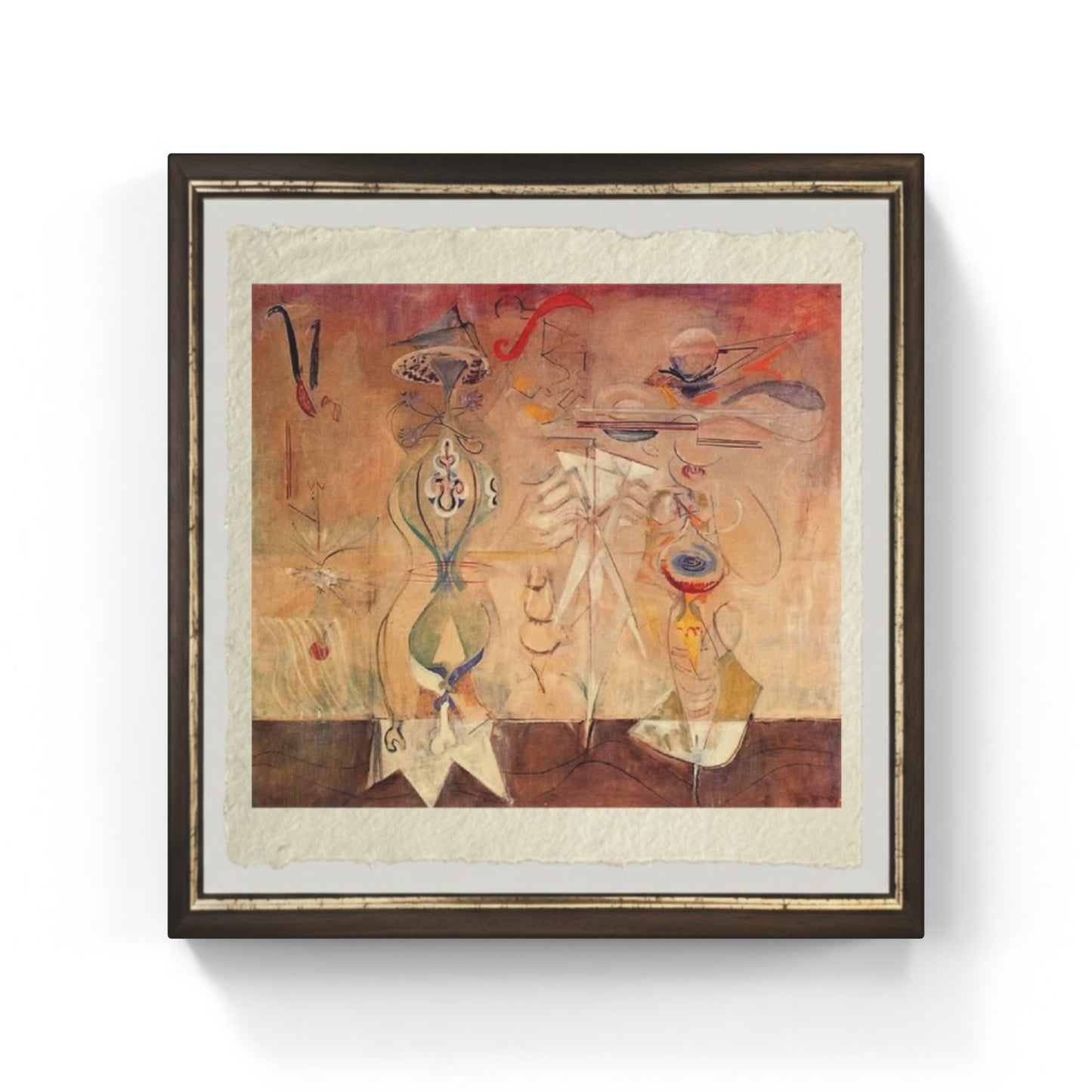 Lento vortice sul mare di Mark Rothko su pregiata carta Amalfi