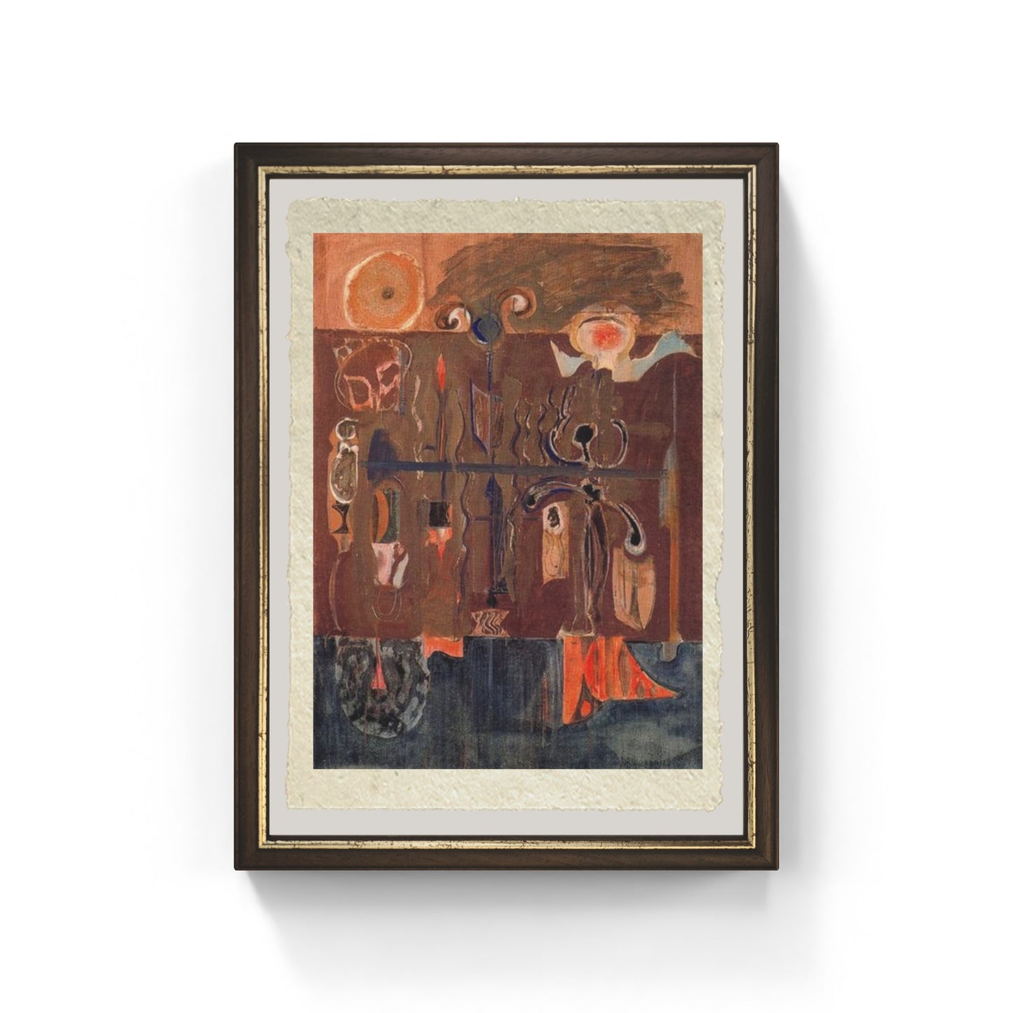 Fantasy (1945) di Mark Rothko su pregiata carta Amalfi