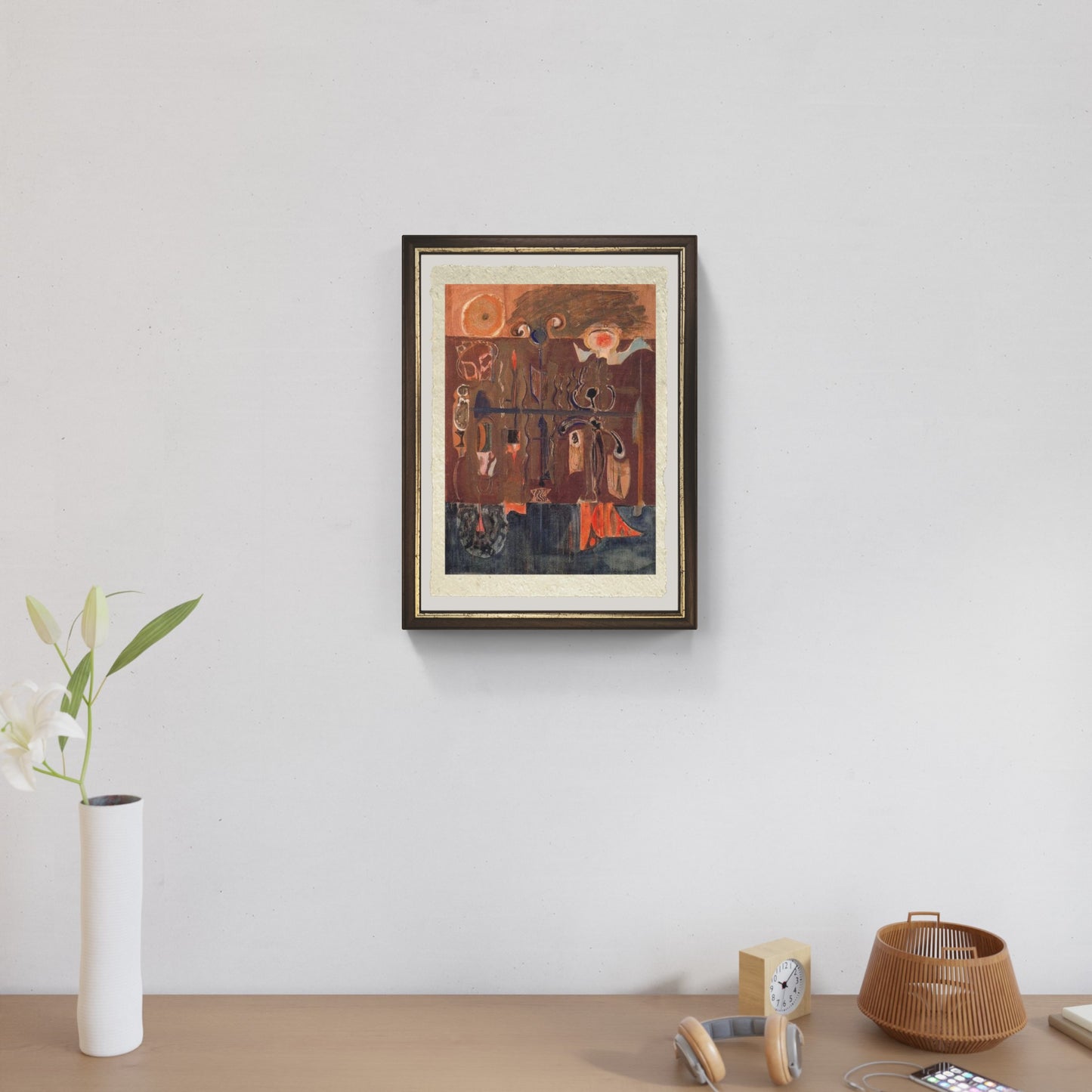 Fantasy (1945) di Mark Rothko su pregiata carta Amalfi