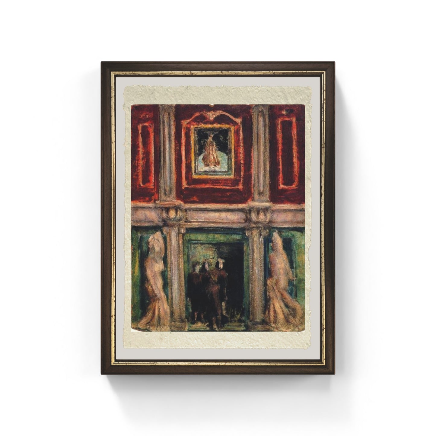 Interior di Mark Rothko su pregiata carta Amalfi