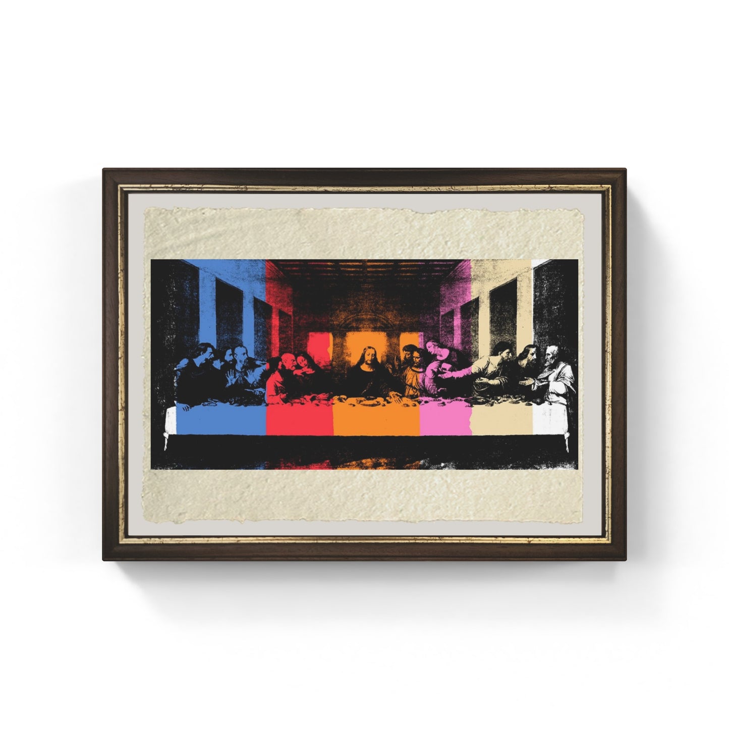 The Last Supper di Andy Warhol su pregiata carta Amalfi