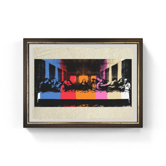 The Last Supper di Andy Warhol su pregiata carta Amalfi