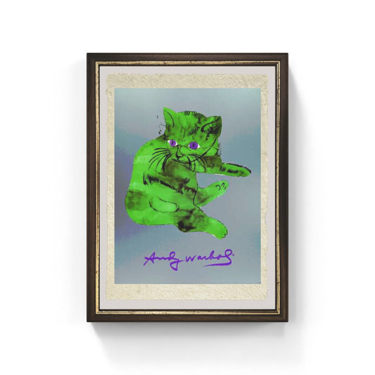 A cat named Sam di Andy Warhol su pregiata carta Amalfi