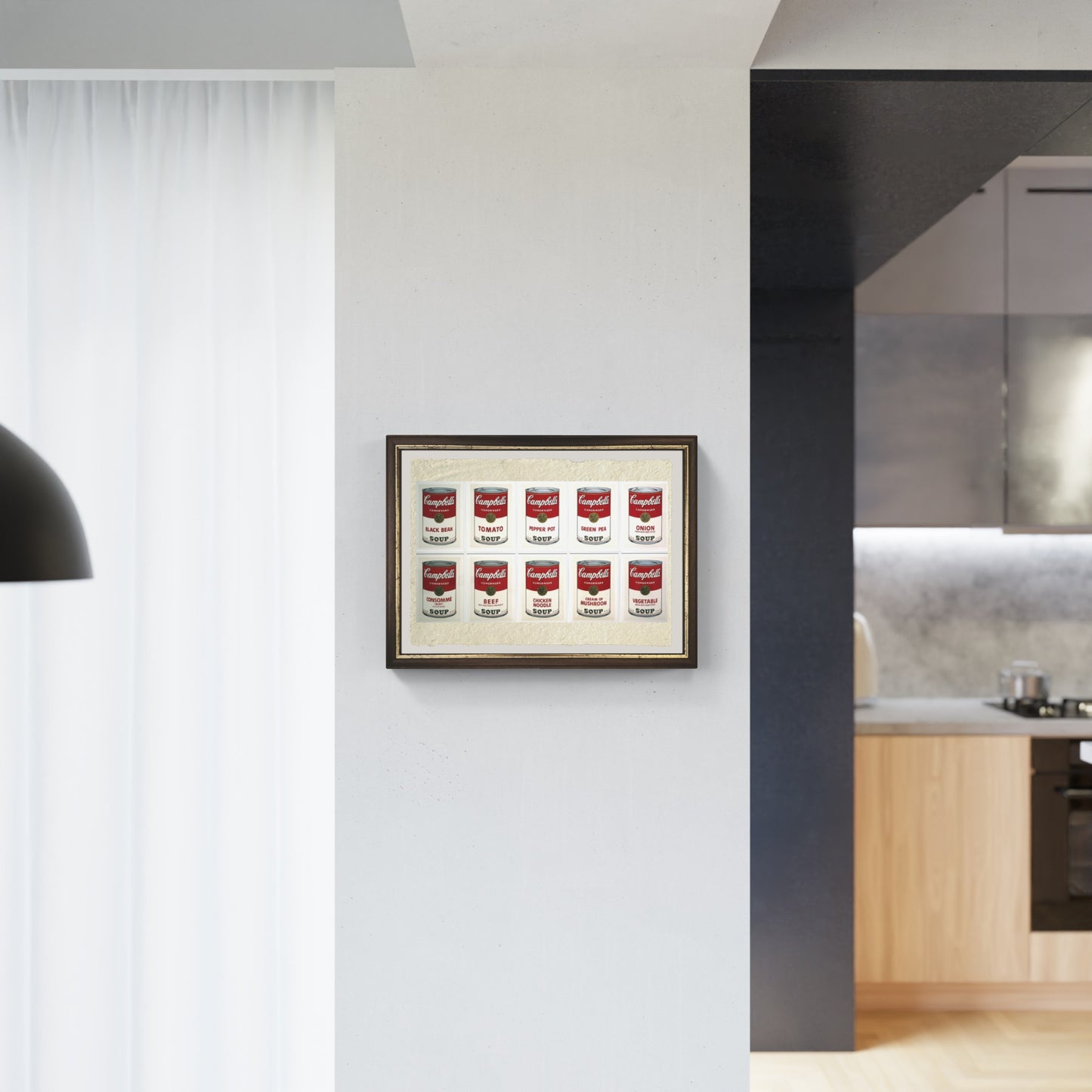 Campbell's Soup I di Andy Warhol su pregiata carta Amalfi