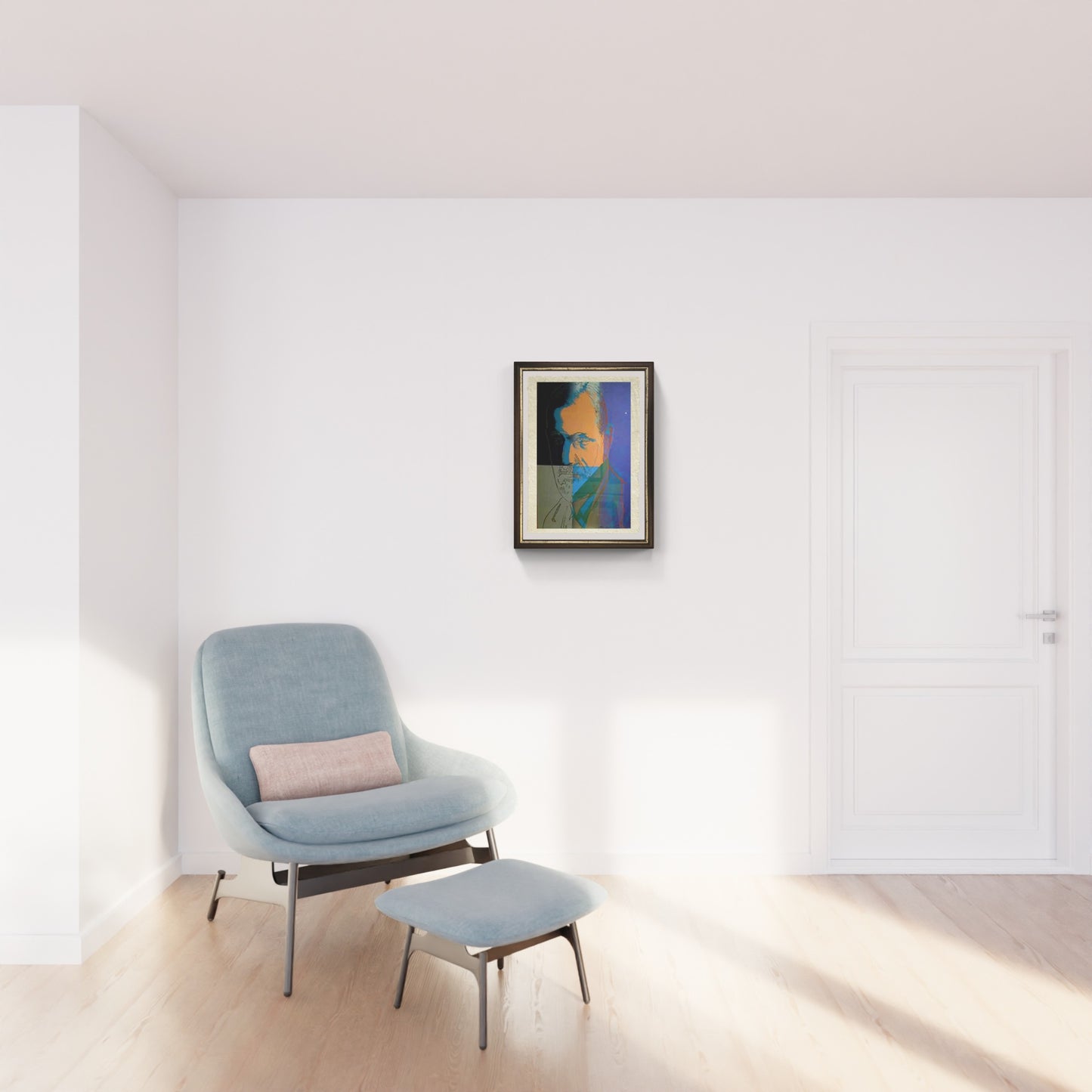 Sigmund Freud di Andy Warhol su pregiata carta Amalfi