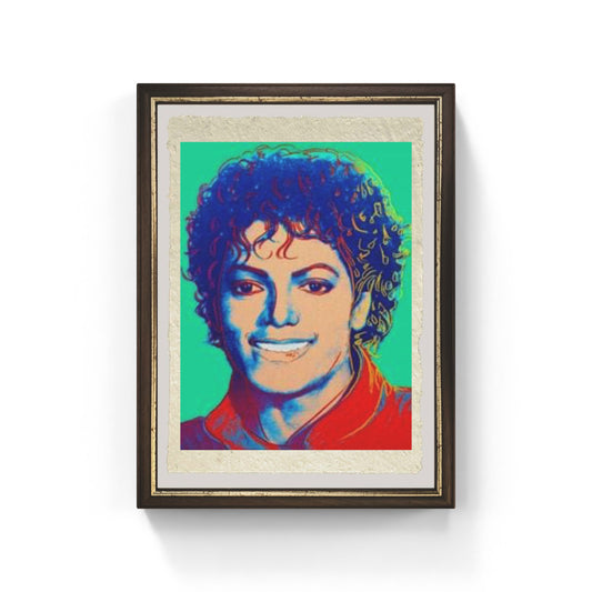 Michael Jackson di Andy Warhol su pregiata carta Amalfi