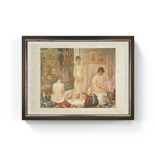 The Models di Georges Seurat su pregiata carta Amalfi