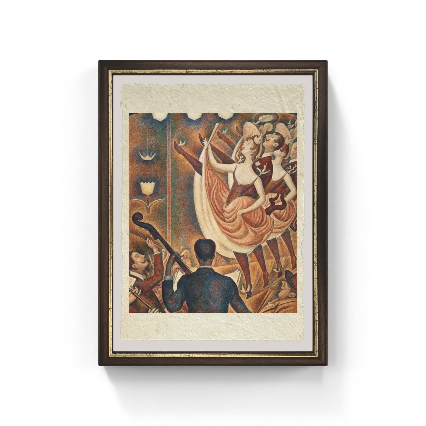 Le Chahut di Georges Seurat su pregiata carta Amalfi