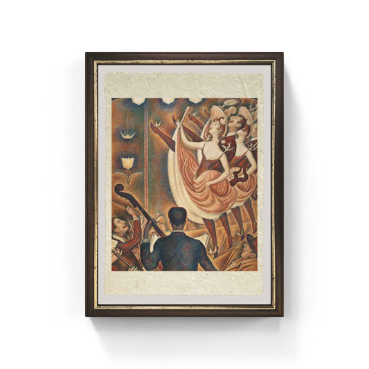 Le Chahut di Georges Seurat su pregiata carta Amalfi