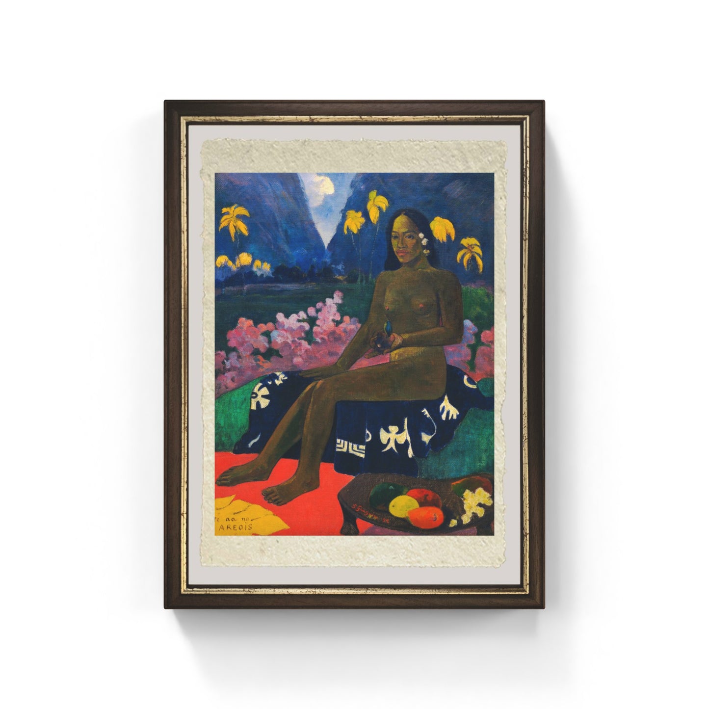 Il seme degli Areoi di Paul Gaugin su pregiata carta Amalfi