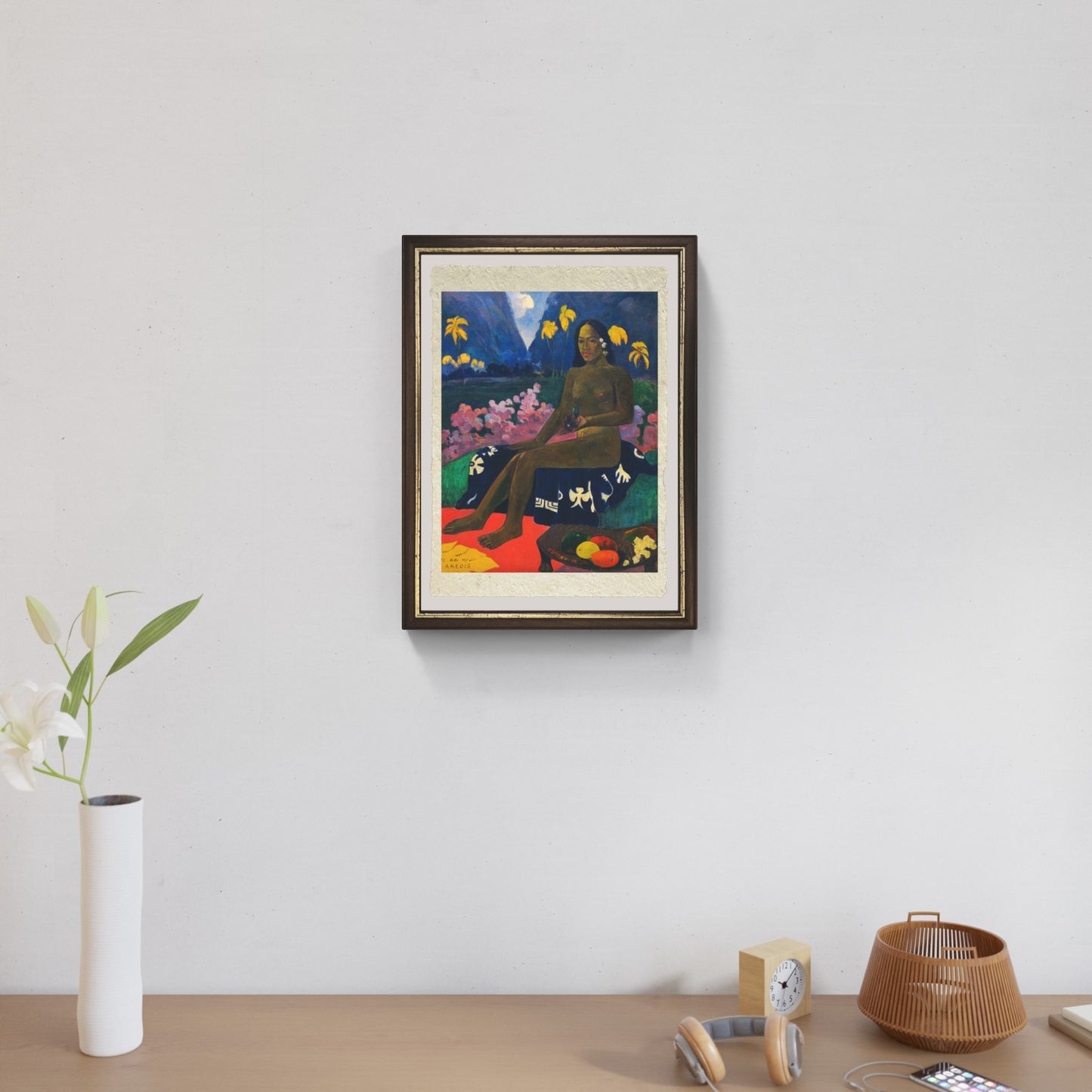 Il seme degli Areoi di Paul Gaugin su pregiata carta Amalfi