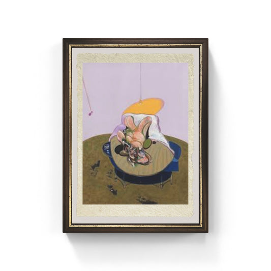 Lying figure di Francis Bacon su pregiata carta Amalfi