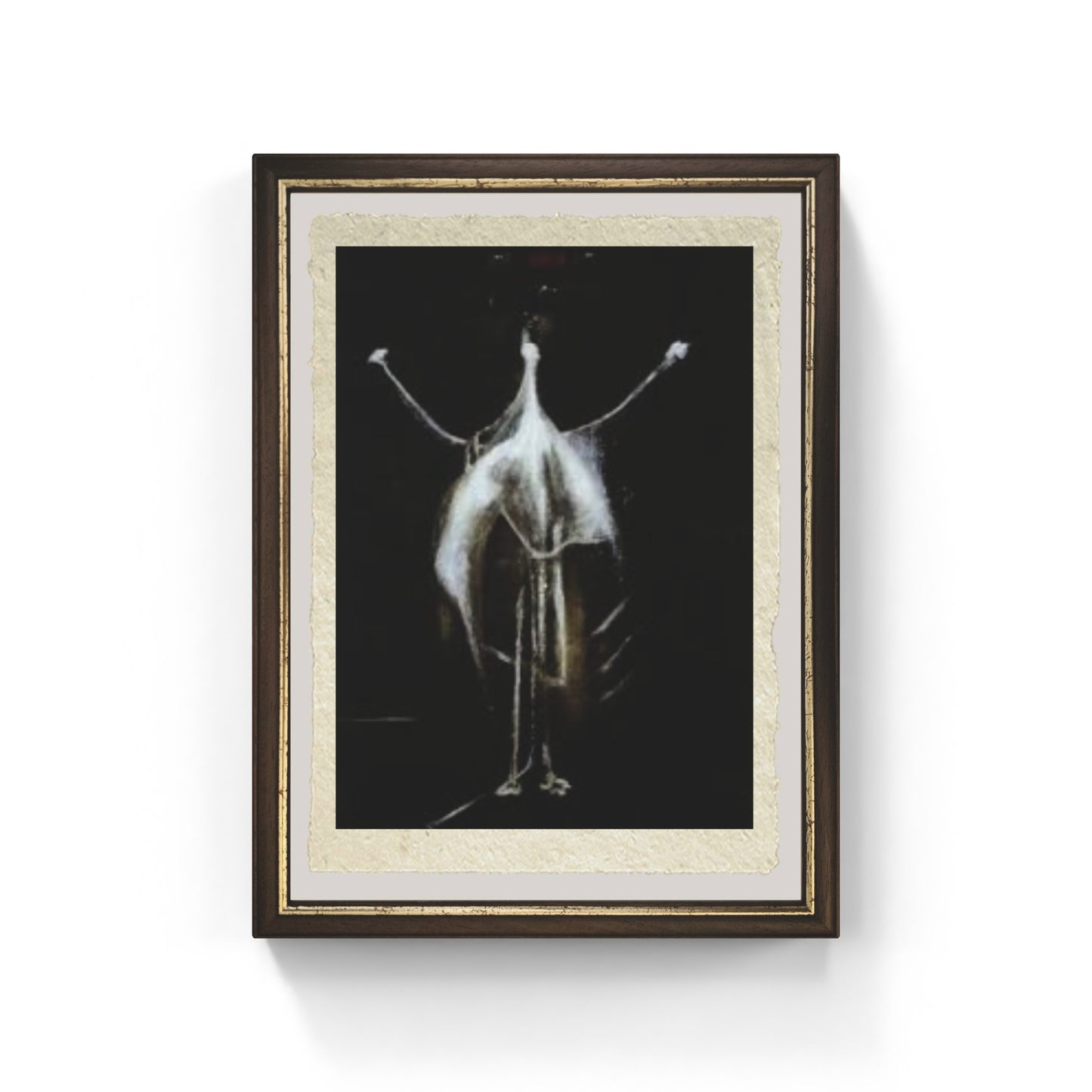 Crucifixion di Francis Bacon su pregiata carta Amalfi