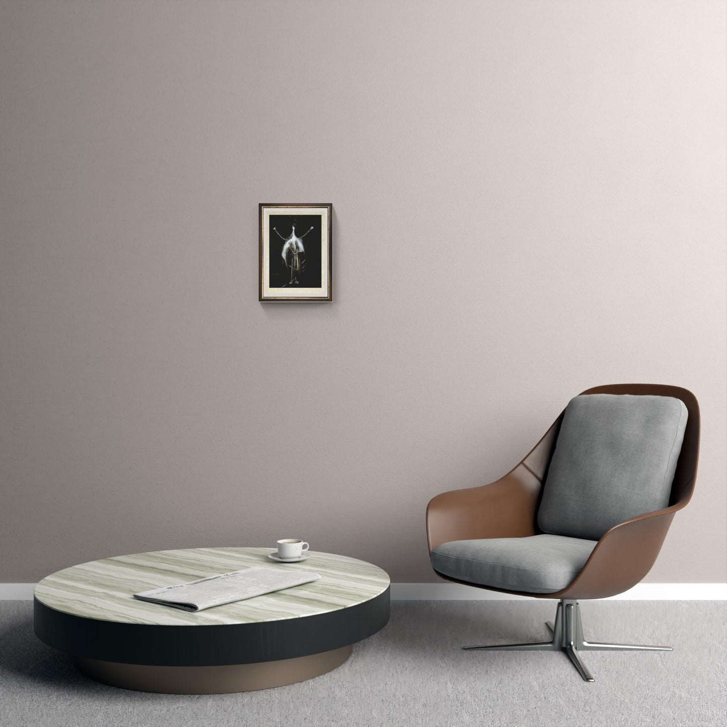 Crucifixion di Francis Bacon su pregiata carta Amalfi