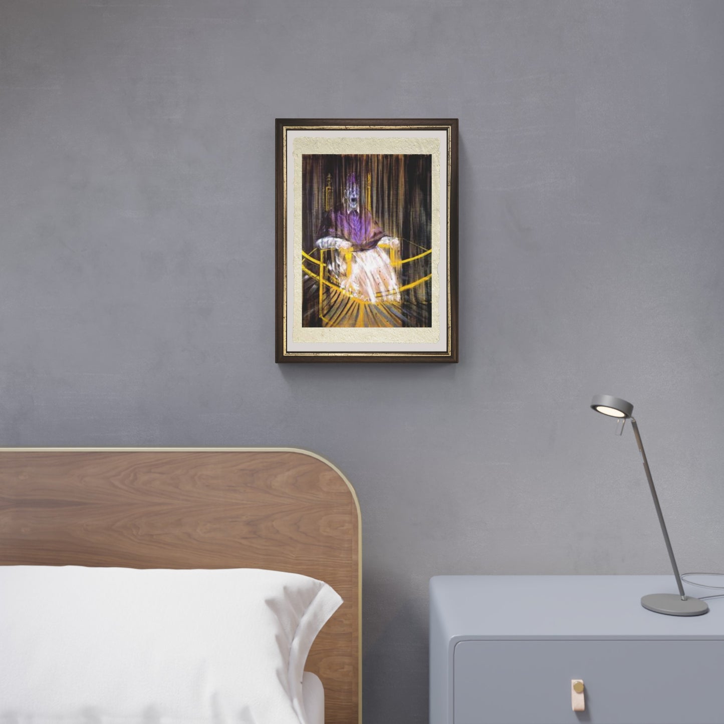 Studio dal ritratto di Innocenzo X di Francis Bacon su pregiata carta Amalfi