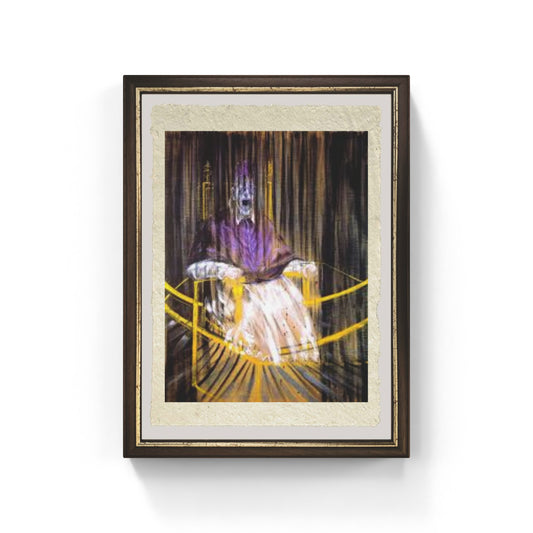 Studio dal ritratto di Innocenzo X di Francis Bacon su pregiata carta Amalfi