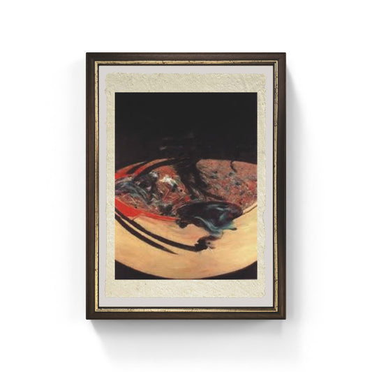 Landscape near Malabata, Tangier di Francis Bacon su pregiata carta Amalfi