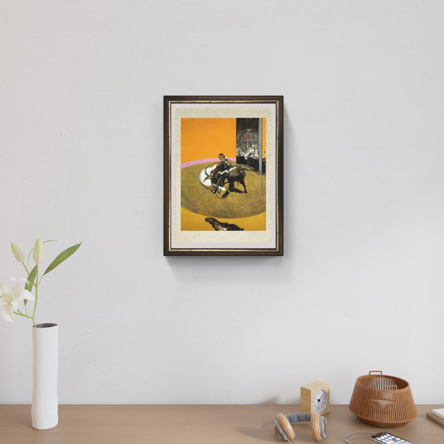 Study for a bullfight di Francis Bacon su pregiata carta Amalfi