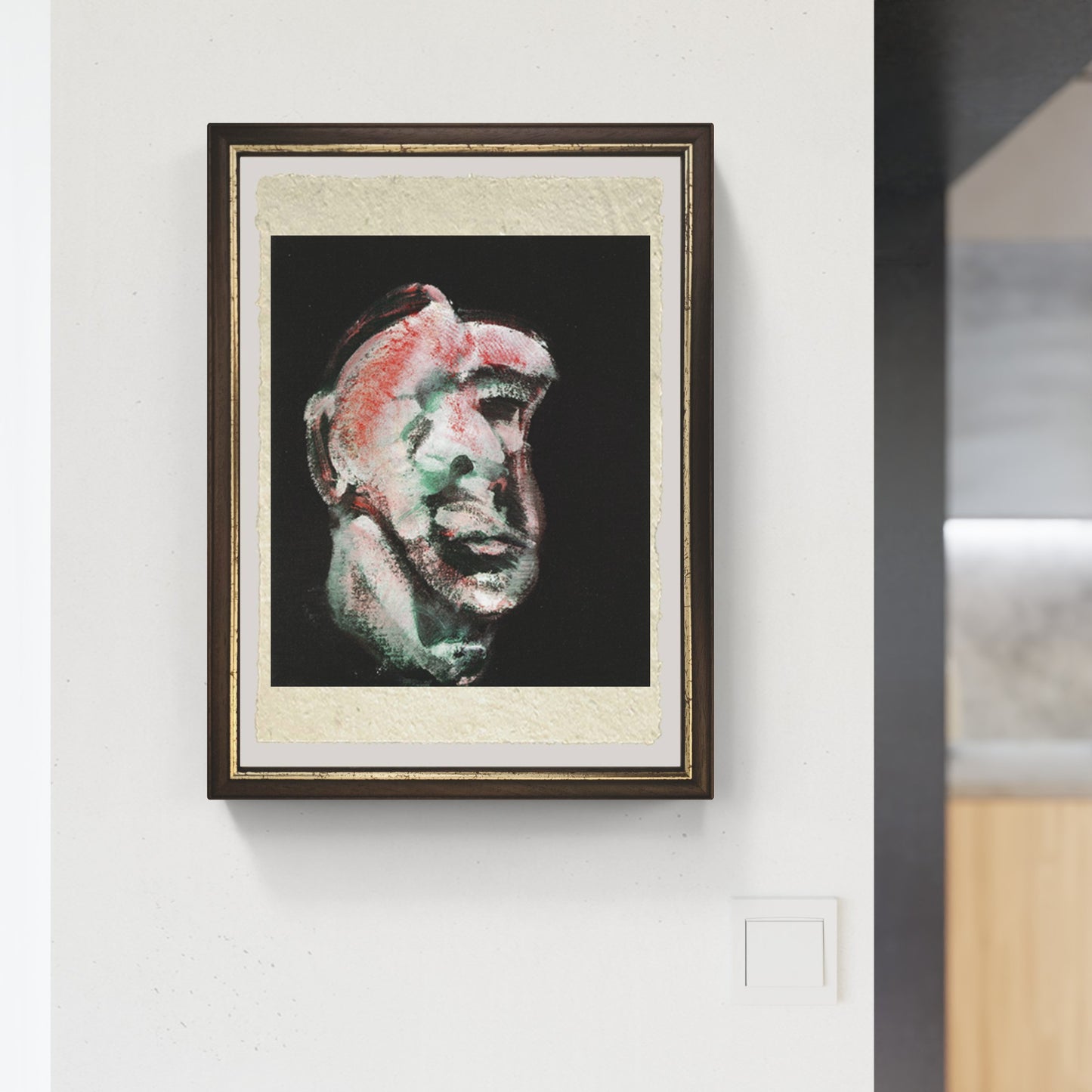 Head 1 di Francis Bacon su pregiata carta Amalfi