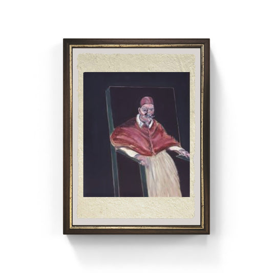Pope II di Francis Bacon su pregiata carta Amalfi