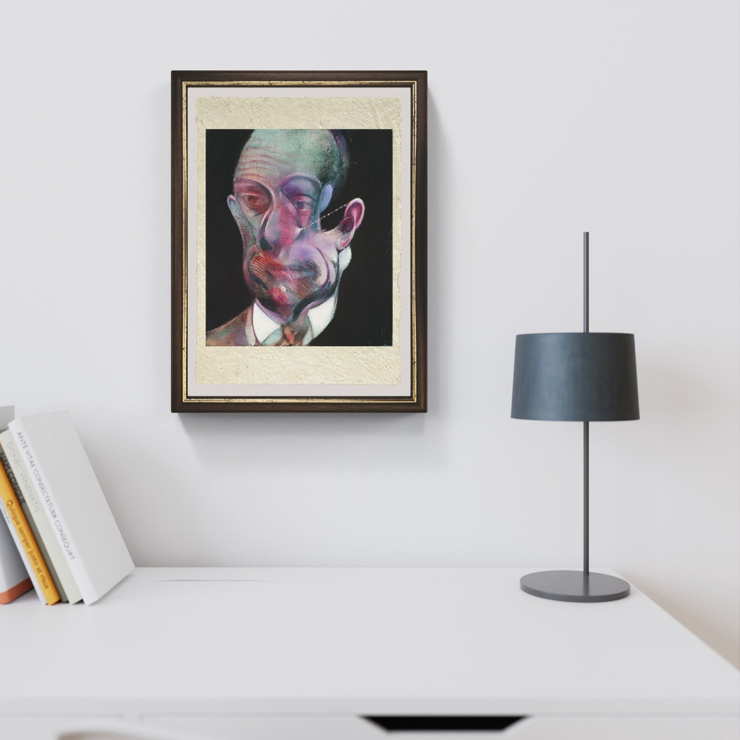 Portrait of Michel Leris di Francis Bacon su pregiata carta Amalfi