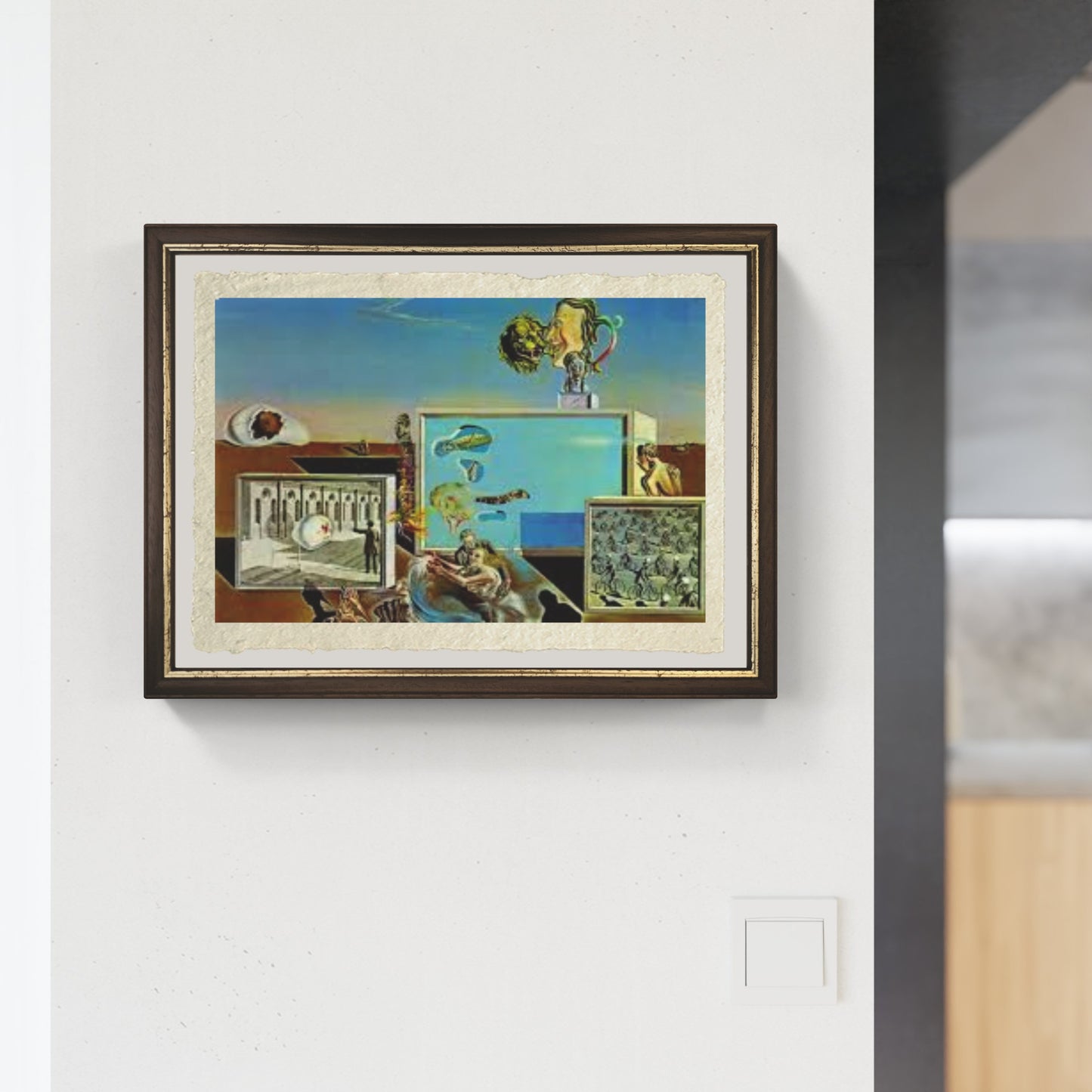 Piaceri illuminati di Salvador Dalì su pregiata carta Amalfi