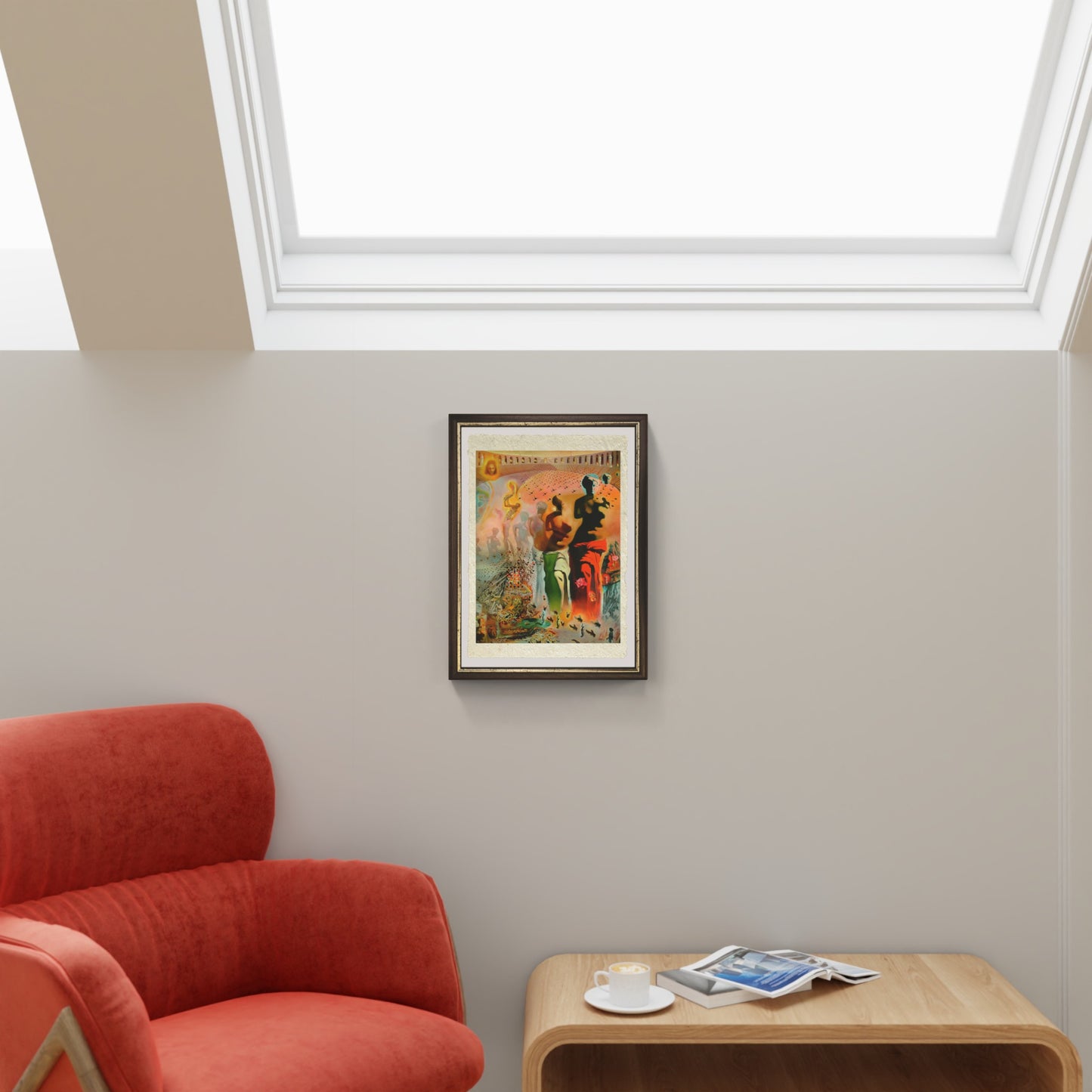 Il torero allucinogeno di Salvador Dalì su pregiata carta Amalfi