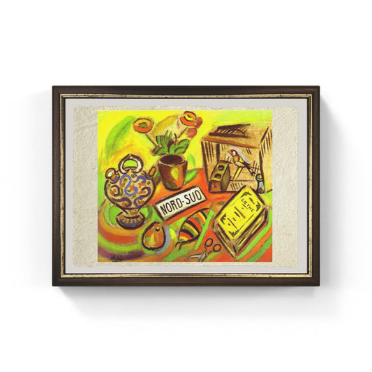 Nord sud di Joan Mirò su pregiata carta Amalfi