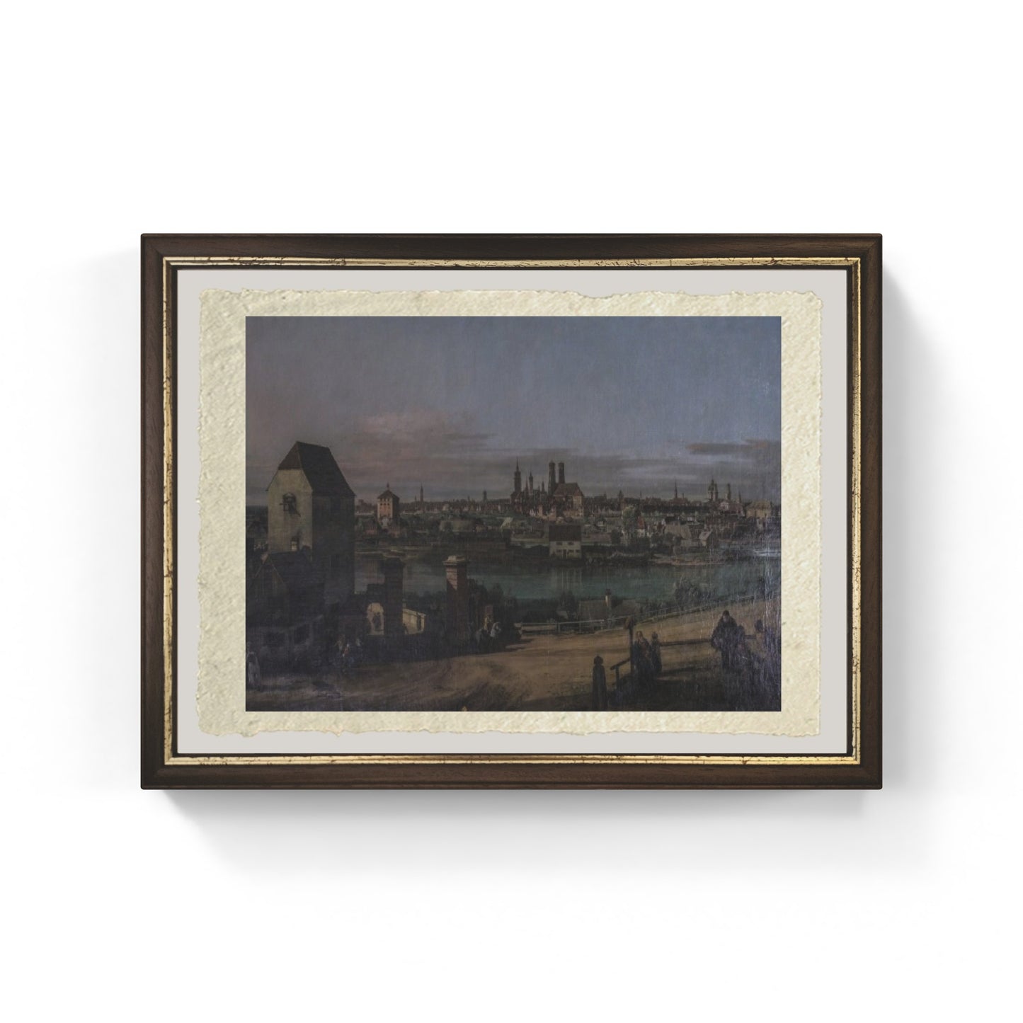 Immagini dal progetto Monaco di Bernardo Bellotto su pregiata carta Amalfi