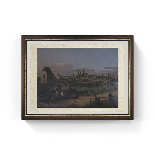 Immagini dal progetto Monaco di Bernardo Bellotto su pregiata carta Amalfi