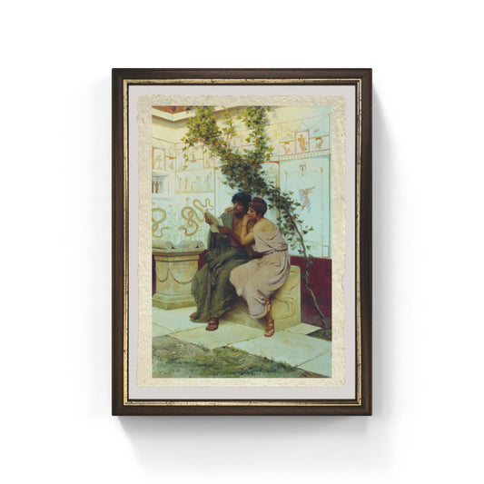 Ode di Stefan Bakalowicz su pregiata carta Amalfi