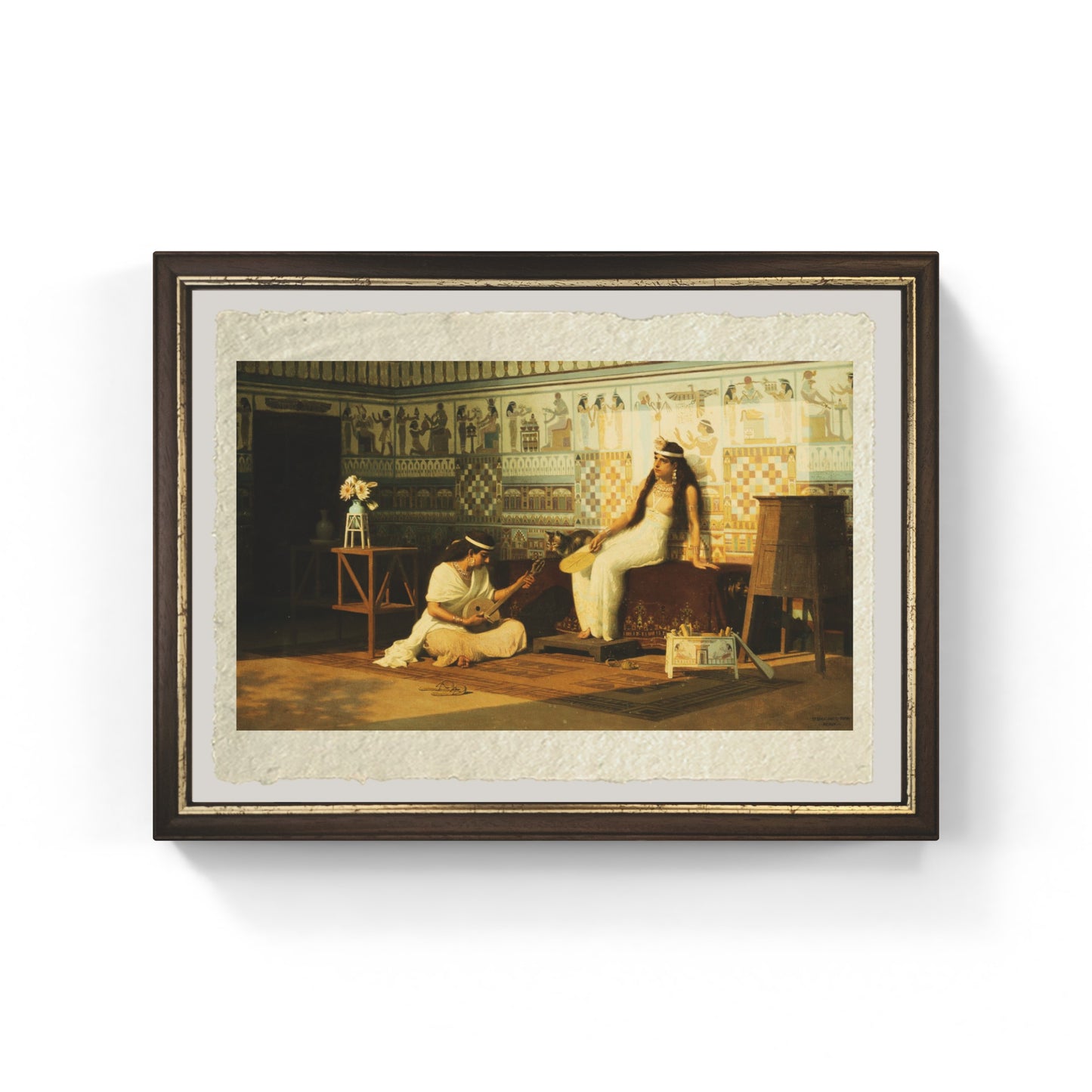 Horace reads in front of Stefano Bakalovich's circle of Maecenas