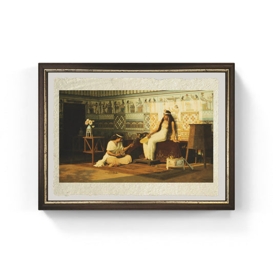 Interno egiziano di Stefan Bakalowicz su pregiata carta Amalfi