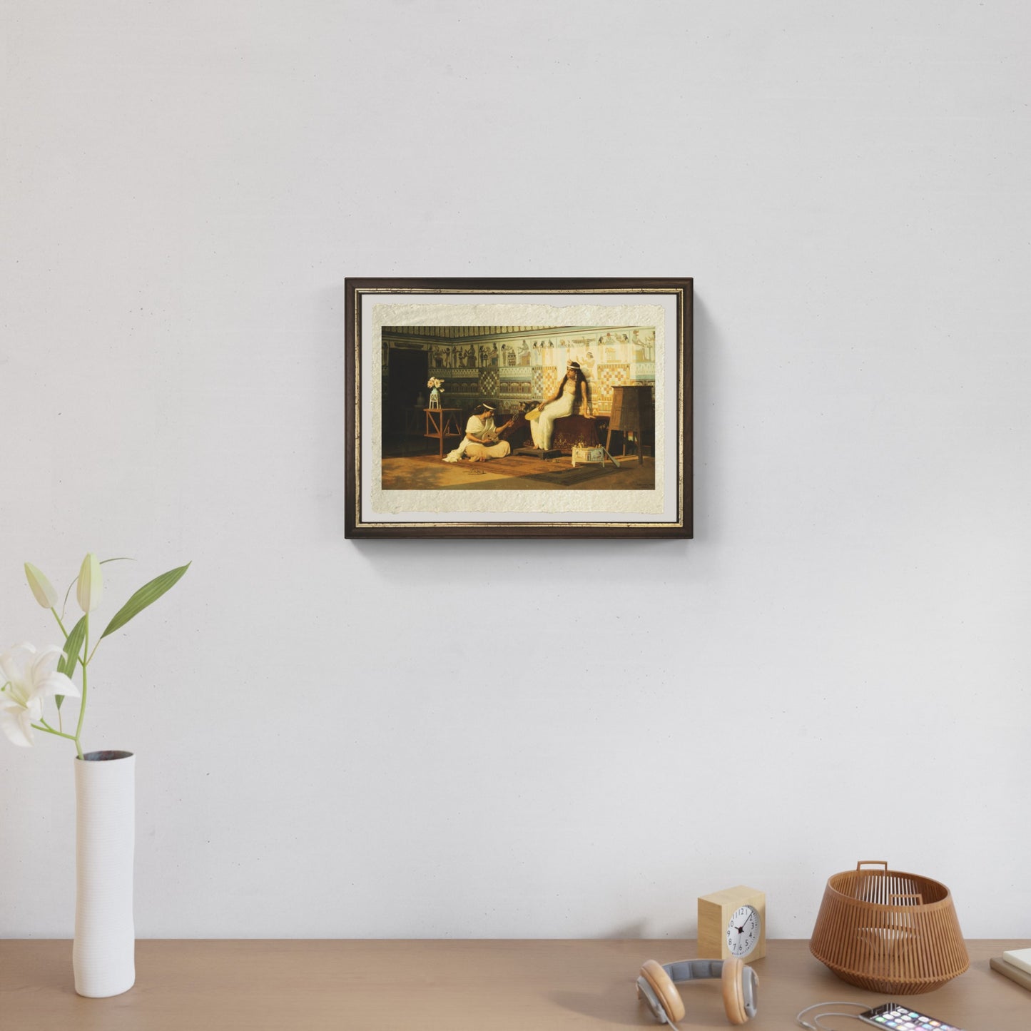 Horace reads in front of Stefano Bakalovich's circle of Maecenas