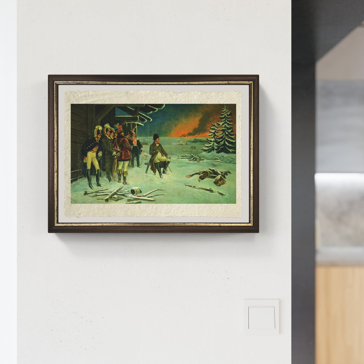 Horace reads in front of Stefano Bakalovich's circle of Maecenas