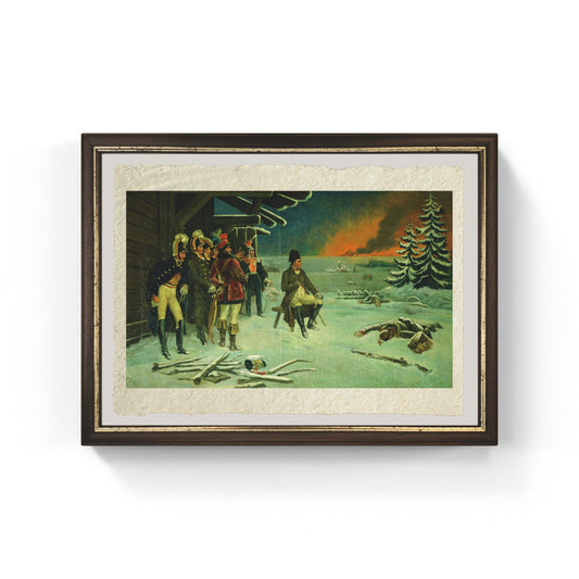 Horace reads in front of Stefano Bakalovich's circle of Maecenas