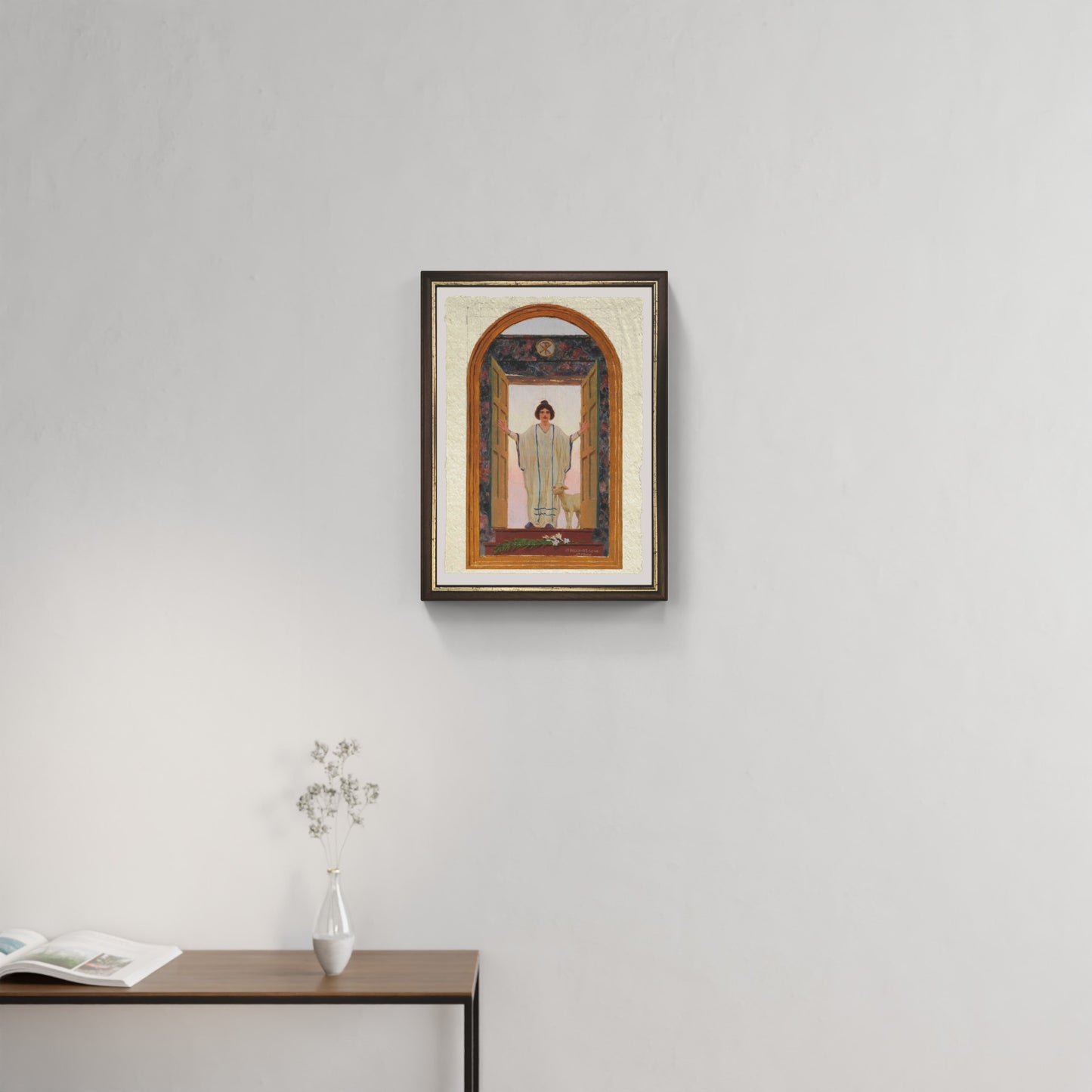 Horace reads in front of Stefano Bakalovich's circle of Maecenas