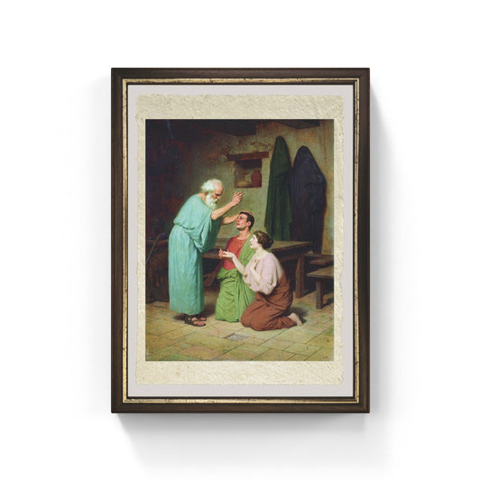 Horace reads in front of Stefano Bakalovich's circle of Maecenas