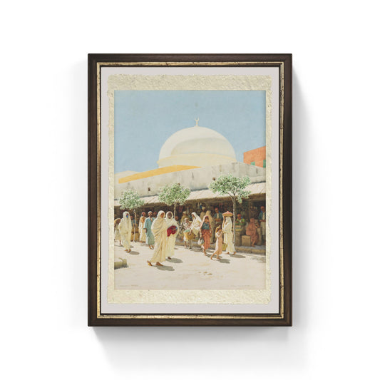 Horace reads in front of Stefano Bakalovich's circle of Maecenas