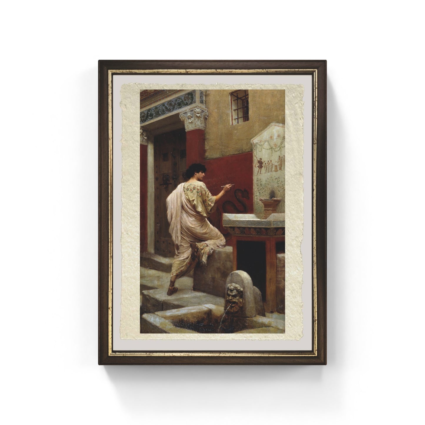 Horace reads in front of Stefano Bakalovich's circle of Maecenas