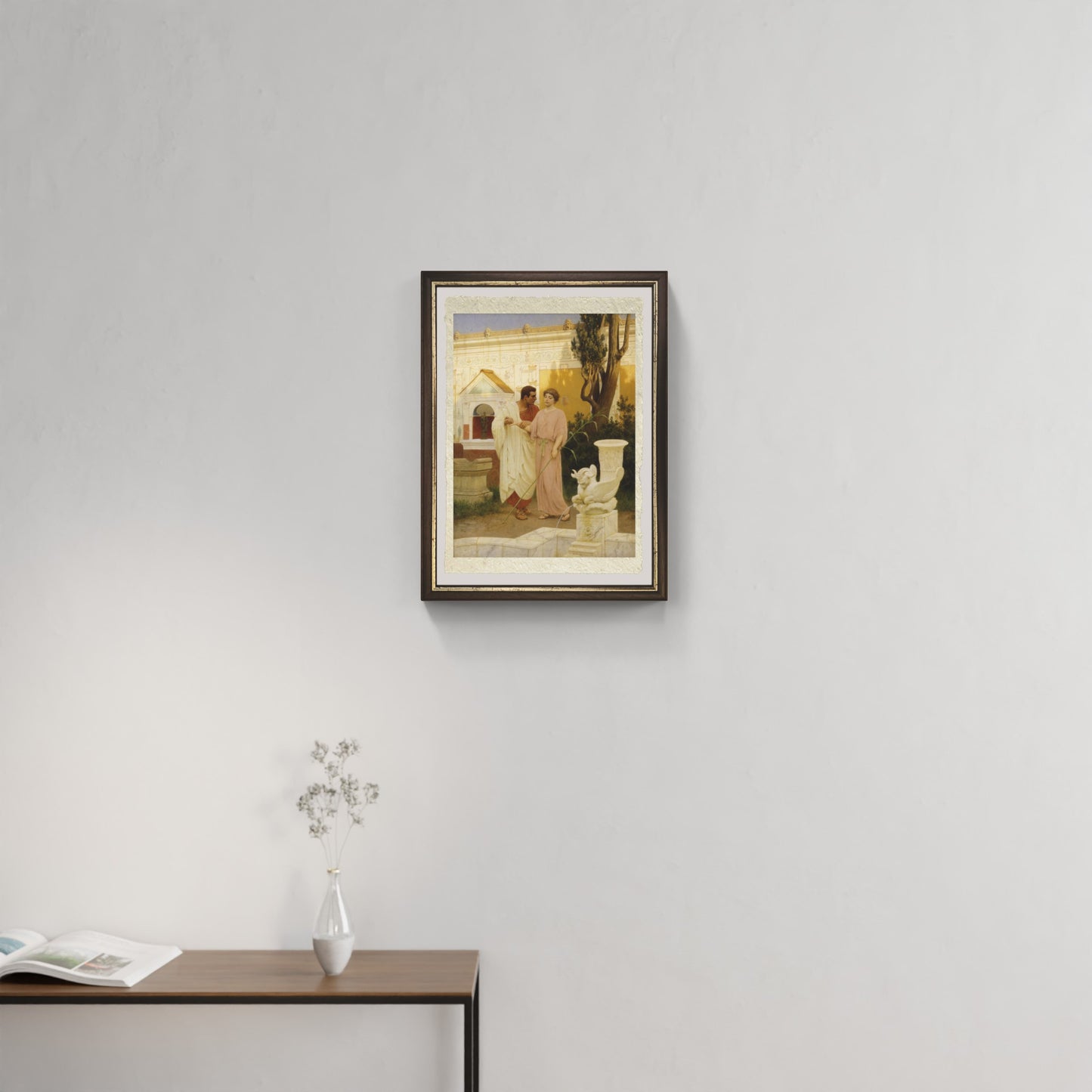 Horace reads in front of Stefano Bakalovich's circle of Maecenas