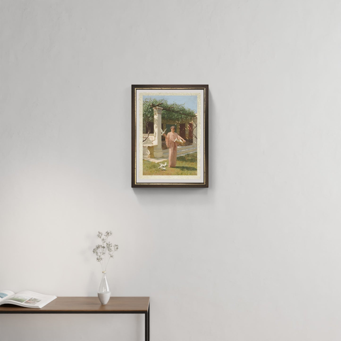 Horace reads in front of Stefano Bakalovich's circle of Maecenas